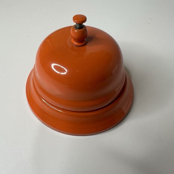 Vtg 1981 Pit Parker Brothers Game Replacement BELL ONLY Orange - Picture 2 of 4